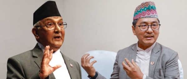 ભૂતપૂર્વ પીએમ ઓલી અને લિંગદેન