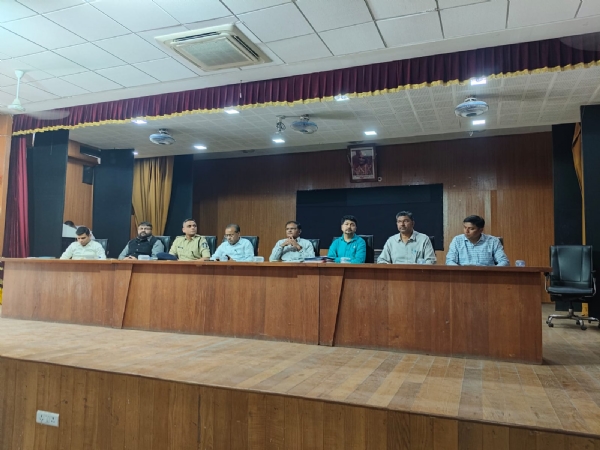ધોરણ-૧૦ અને ૧૨ની જાહેર પરીક્ષાના સુચારૂ આયોજન માટે સંકલન બેઠક યોજાઈ