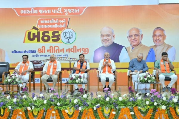 ઘણા વર્ષ અગાઉથી જ ગુજરાત ભાજપાની કાર્યપ્રણાલી સુવ્યવસ્થિત અને સમયબદ્ધ અને ઉદાહરણરૂપ નીતિન નવીન