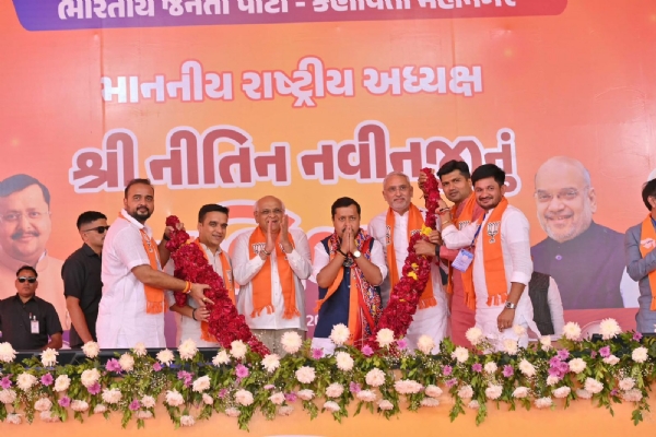 એકવીસમી સદીનું ભારત વિકાસની દિશામાં વિરાસત સાથે આગળ વધી રહ્યું તેનો શ્રેય પ્રધાનમંત્રીને જાય છે નીતિન નવીન