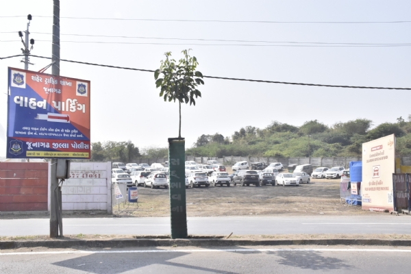 જૂનાગઢ વહીવટી તંત્રનું માસ્ટર પ્લાનિંગ સફળ રહ્યું: બધા જ વાહન પાર્કિંગ