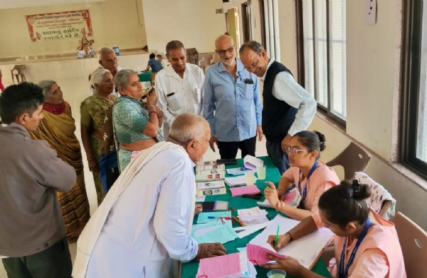 શ્રી સતુઆબાબા વિદ્યાસંકુલ, પાલિતાણા ખાતે ભવ્ય નેત્ર નિદાન શિબિર યોજાઈ.