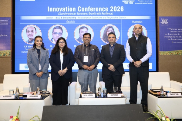 એએમએ દ્રારા ટ્રાન્સફોર્મિંગ ફોર ટુમોરો ગ્રોથ વિથ રેઝિલિયન્સ વિષય પર ઇનોવેશન કોન્ફરન્સ 2026