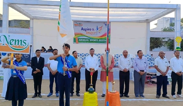 ઊંઝામાં નવજીવન ઇંગ્લિશ મિડિયમ સ્કૂલનો “આસ્પાયર એન્ડ ઇન્સ્પાયર – વાર્ષિક રમતોત્સવ 2026” યોજાયો