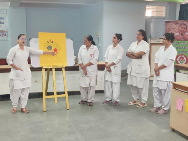 ‘બાલિકા પંચાયત મોડ્યુલ’ અંતર્ગત પ્રશિક્ષકો માટે ત્રિ-દિવસીય તાલીમ કાર્યક્રમનો પ્રારંભ. ‘બાલિકા પંચાયત મોડ્યુલ’ અંતર્ગત પ્રશિક્ષકો માટે ત્રિ-દિવસીય તાલીમ કાર્યક્રમનો પ્રારંભ.