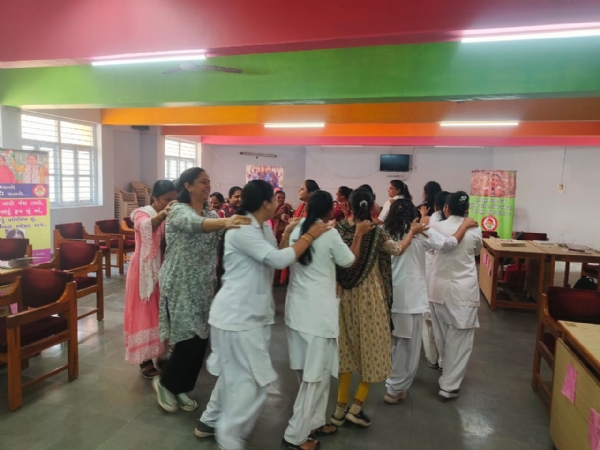 ‘બાલિકા પંચાયત મોડ્યુલ’ અંતર્ગત પ્રશિક્ષકો માટે ત્રિ-દિવસીય તાલીમ કાર્યક્રમનો પ્રારંભ. ‘બાલિકા પંચાયત મોડ્યુલ’ અંતર્ગત પ્રશિક્ષકો માટે ત્રિ-દિવસીય તાલીમ કાર્યક્રમનો પ્રારંભ.