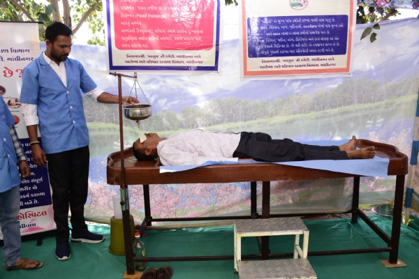 નર્મદા જિલ્લાના નાંદોદ તાલુકાના સુંદરપુરા ગામે આયુષ મેળો યોજાયો