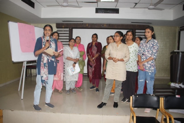 અમરેલીમાં બાલિકા પંચાયત તાલીમ મોડ્યુલ માટે પ્રશિક્ષકોની ત્રણ દિવસીય તાલીમ યોજાઈ
