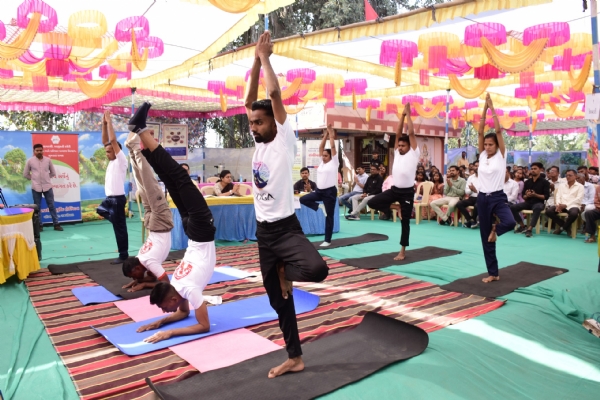 નર્મદા જિલ્લાના નાંદોદ તાલુકાના સુંદરપુરા ગામે આયુષ મેળો યોજાયો