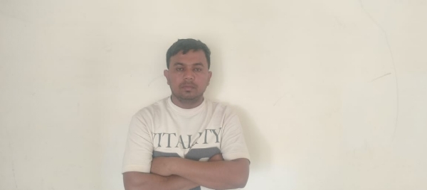 છેતરપીંડીના કેશમાં પાંચ વર્ષથી ફરાર આરોપી ઝડપાયો.