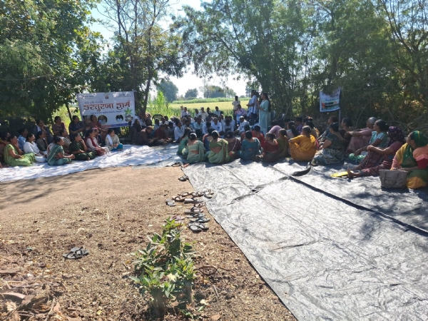 વરસડા ગામે જિલ્લા આંતરિક તાલીમ: ગાય આધારિત ખેતી અંગે ખેડૂતોને માર્ગદર્શન