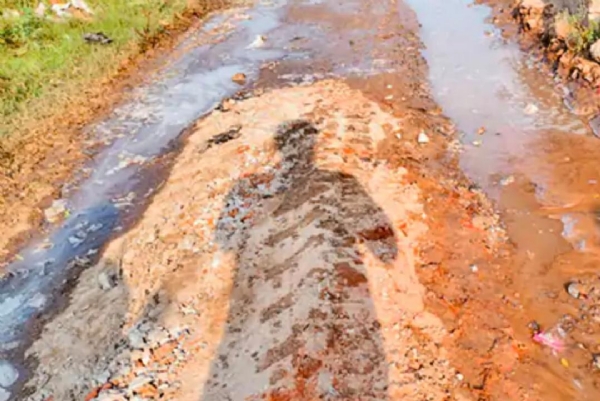 પાલડી ગામમાં કોન્ટ્રાક્ટરની બેદરકારીથી સીસી રોડ તૂટ્યો, ગ્રામજનોમાં રોષ પાલડી ગામમાં કોન્ટ્રાક્ટરની બેદરકારીથી સીસી રોડ તૂટ્યો, ગ્રામજનોમાં રોષ