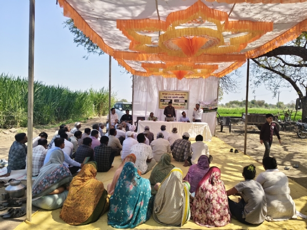 ભટવદર ગામે જિલ્લા આંતરિક તાલીમ: ગાય આધારિત અને પ્રાકૃતિક ખેતી અંગે ખેડૂતોને માર્ગદર્શન