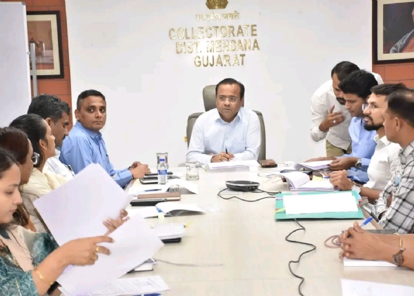 મહેસાણા કલેકટર સમક્ષ જિલ્લા સ્વાગત કાર્યક્રમમાં 72 પ્રશ્નોની રજૂઆત, ત્વરિત નિરાકરણના આદેશ