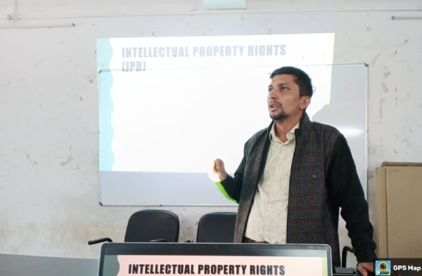 વેરાવળ સરકારી વિજ્ઞાન કોલેજ ખાતે બૌદ્ધિક સંપત્તિ અધિકાર વિષય પર એક