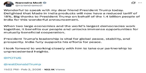 ભારત-અમેરિકાના સંબંધોમાં નવી ગતિ, ટેરિફ ઘટાડા પર ભાર અને સહયોગમાં વધારો