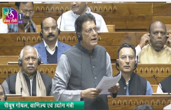 લોકસભામાં ભારત-અમેરિકા વેપાર કરાર પર વિપક્ષના હોબાળા વચ્ચે પિયુષ ગોયલે નિવેદન આપ્યું