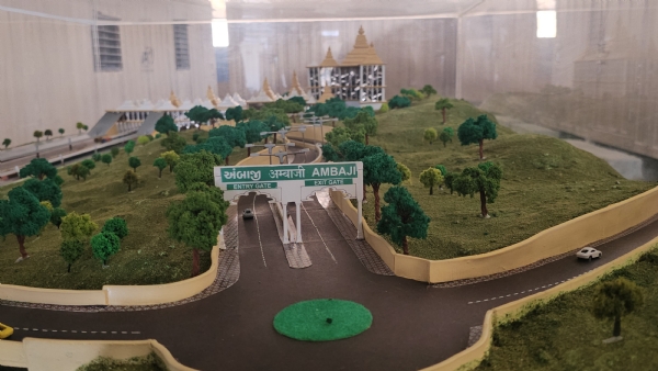 Ambaji ma rilway project nu kam Ambaji ma rilway project nu kam