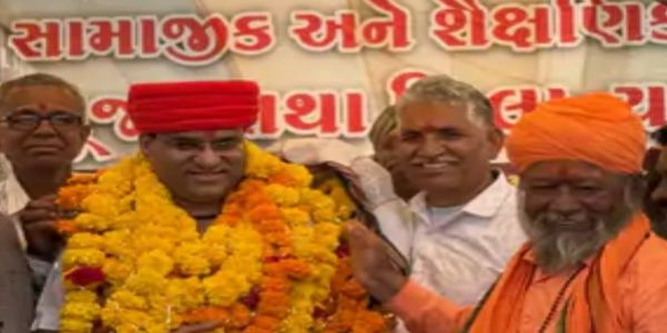 પાટણમાં રાવળ વિકાસ મંચ દ્વારા શૈક્ષણિક સંકુલના ભૂમિપૂજન અને શિલાન્યાસ સમારોહનું આયોજન કરવામાં આવ્યું.