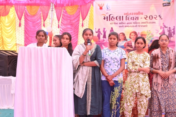 પ્રોજેક્ટ શક્તિ અને સ્વ-સહાય જૂથો દ્વારા આંતરરાષ્ટ્રીય મહિલા દિવસની ઉજવણી