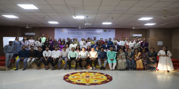 ચિલ્ડ્રન્સ રિસર્ચ યુનિવર્સિટીમાં ‘સાહિત્ય અને સર્વાંગી બાળવિકાસ’ વિષય પર આંતરરાષ્ટ્રીય કોન્ફરન્સ યોજાઈ