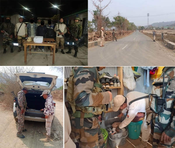 બ્રાઉન શુગર સાથે ત્રણ તસ્કરો ઝડપાયા