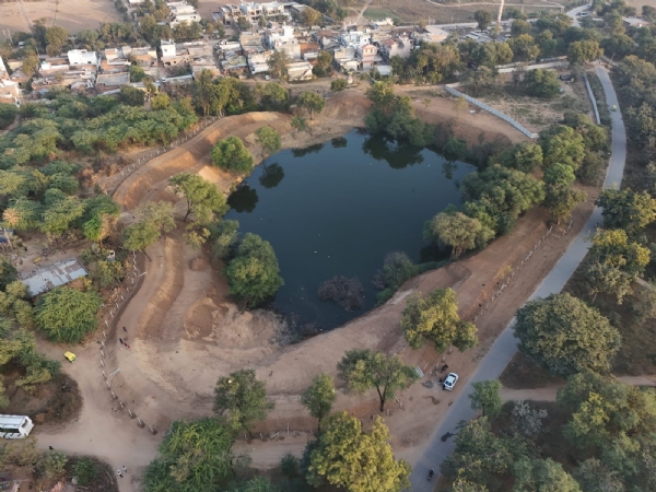 કોલવડા તળાવનું પુનઃ નવિનીકરણ