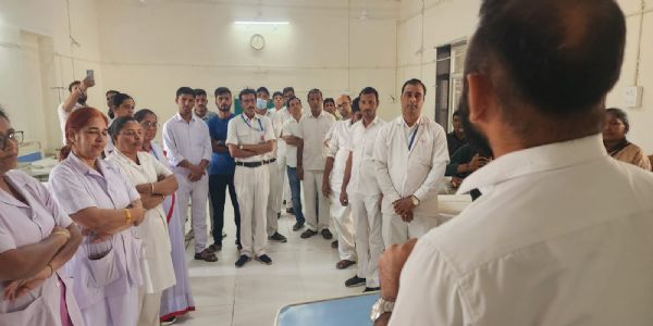 ભાવનગરમાં મંડળ રેલવે હોસ્પિટલ ખાતે વિશ્વ કિડની દિવસ નિમિત્તે જાગૃતિ કાર્યક્રમ યોજાયો