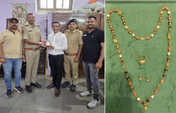 દાગીના પરત