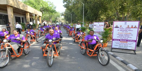 મુખ્યમંત્રીનો દિવ્યાંગજનો પ્રત્યે સંવેદના સ્પર્શી અભિગમ