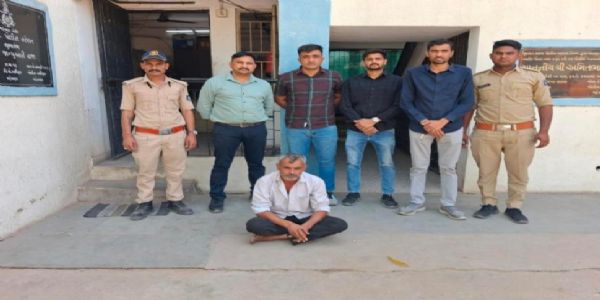 રાજપુર હાઈવે પર થયેલા હત્યાકાંડનો આરોપી ગણતરીના કલાકોમાં ઝડપાયો, નંદાસણ પોલીસની પ્રશંસનીય કામગીરી