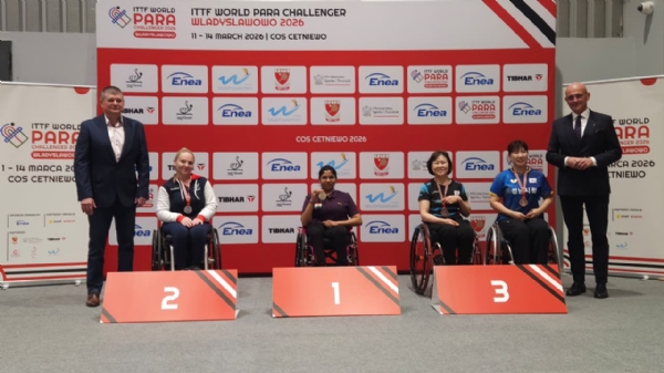 વડનગર તાલુકાના સુંઢિયા ગામની દીકરી ભાવિના પટેલે પોલેન્ડમાં ITTF વર્લ્ડ પેરા સ્પર્ધામાં જીત્યો ગોલ્ડ મેડલ