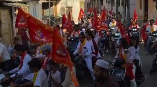 પાટણમાં ચેટીચાંદ પર્વ નિમિત્તે ભગવાન ઝૂલેલાલની ભવ્ય બાઈક યાત્રા પાટણમાં ચેટીચાંદ પર્વ નિમિત્તે ભગવાન ઝૂલેલાલની ભવ્ય બાઈક યાત્રા