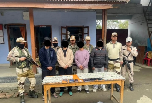 આતંકવાદી સંગઠન કેસીપી ના ઈશારે ચાર વ્યક્તિઓની ધરપકડ કરી