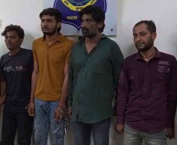 પાટણ ફાયરિંગ કેસમાં 4 આરોપી ઝડપાયા, કોર્ટએ 5 દિવસના રિમાન્ડ મંજૂર કર્યા