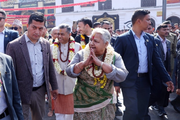 નેપાળના વચગાળાના વડા પ્રધાન સુશીલા કાર્કી