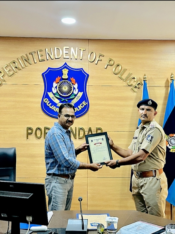 પોરબંદર પોલીસ દ્વારા ફેબ્રુઆરી માસ ની ક્રાઈમ કોન્ફ્રન્સ યોજાઈ.