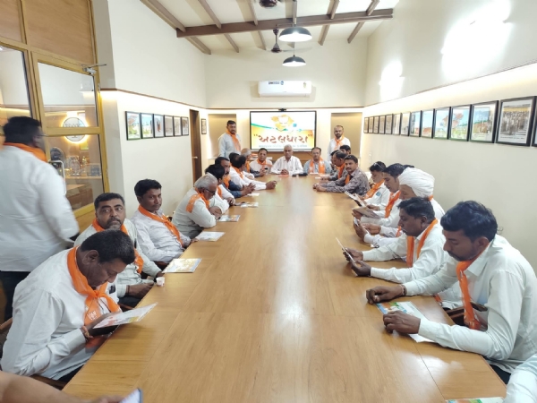 અમરેલીમાં મુખ્યમંત્રી અને પ્રદેશ અધ્યક્ષના કાર્યક્રમને લઈ સાવરકુંડલામાં આયોજન બેઠક યોજાઈ