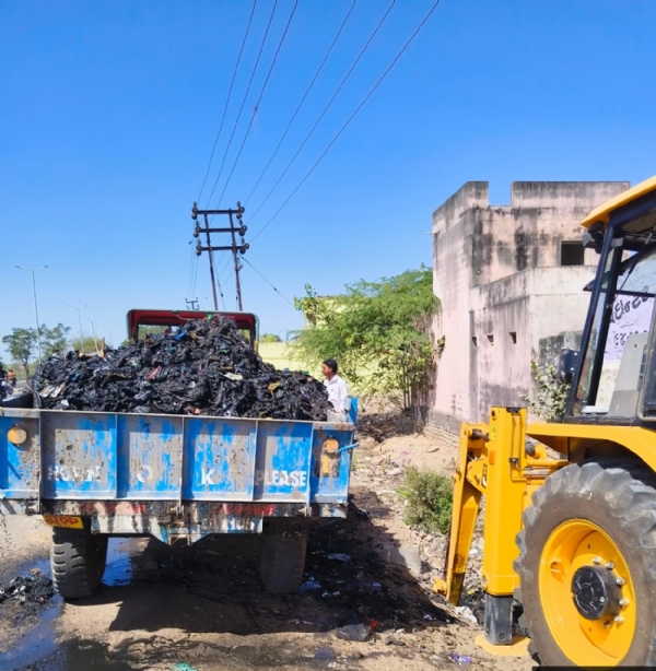 પોરબંદર મહાનગરપાલિકા દ્વારા પ્રિ-મોન્સૂન કામગીરીનો પ્રારંભ.