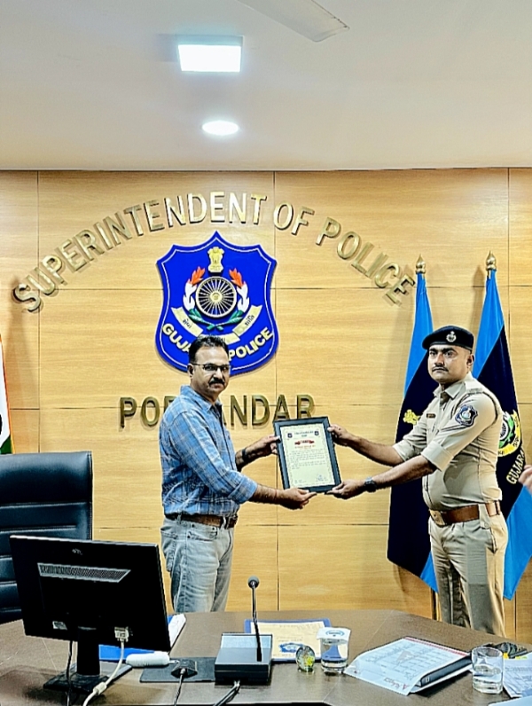 પોરબંદર પોલીસ દ્વારા ફેબ્રુઆરી માસ ની ક્રાઈમ કોન્ફ્રન્સ યોજાઈ.