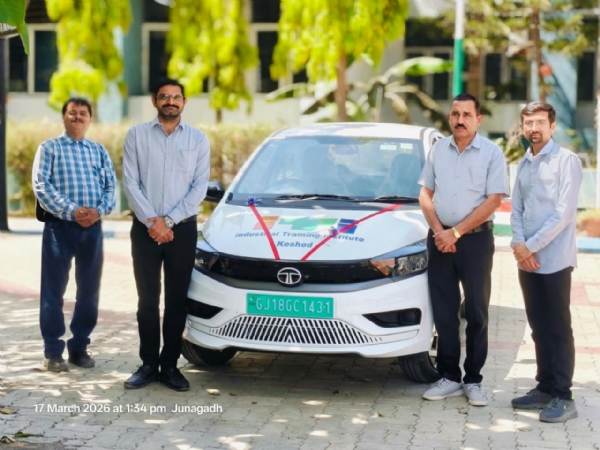 આઈટીઆઈ કેશોદના તાલીમાર્થીઓ હવે ઈલેક્ટ્રિક વાહનોની