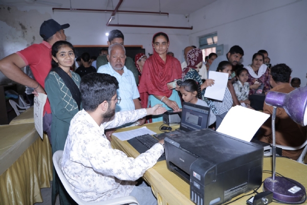 છાંયા ખાતે સેવાસેતુ કાર્યક્રમમાં 2600 થી વધુ અરજીઓનો સ્થળ પર નિકાલ.