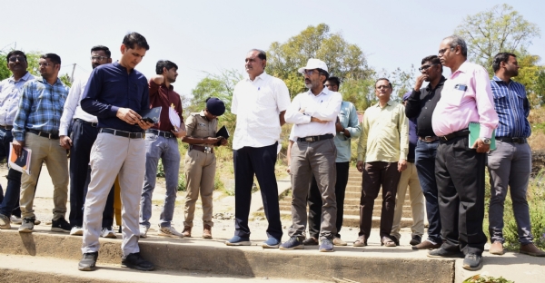 ઉત્તરવાહીની નર્મદા પરિક્રમા માર્ગની ઇન્ચાર્જ જિલ્લા કલેક્ટર આર.વી. વાળાએ કર્યુ નિરીક્ષણ