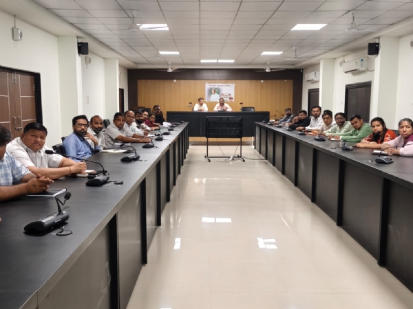 પોરબંદર મનપા મિલેટ મહોત્સવના આયોજન અર્થે બેઠક યોજાઈ.