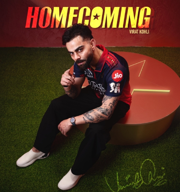 ભારતીય ક્રિકેટના દિગ્ગજ બેટ્સમેન વિરાટ કોહલી -ફોટો સોર્સ એક્સ