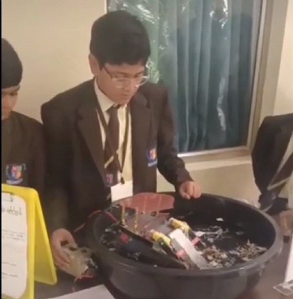 એન. જી. ઇન્ટરનેશનલ સ્કૂલમાં વિજ્ઞાન મેળો યોજાયો