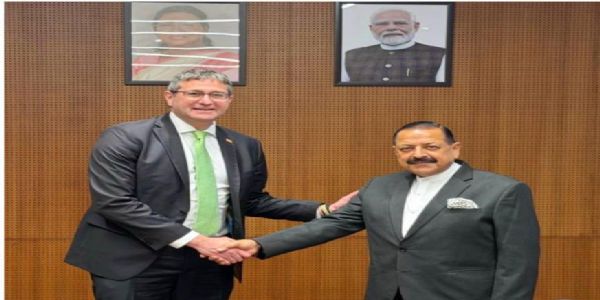 ભારત-ડેલાવેયર બાયોમેન્યુફેક્ચરિંગ વર્કિંગ ગ્રુપની સ્થાપના થવી જોઈએ: જીતેન્દ્ર સિંહ