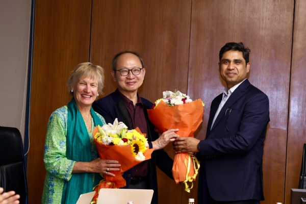 યુનેસ્કોના રીએક્ટિવ મોનિટરિંગ કમિટીના સભ્યોનું સ્વાગત