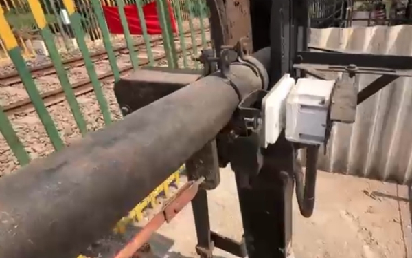 ભાવનગર મંડળના ઉજળવાવ રેલવે સ્ટેશન પર લેવલ ક્રોસિંગ મોનિટરિંગ