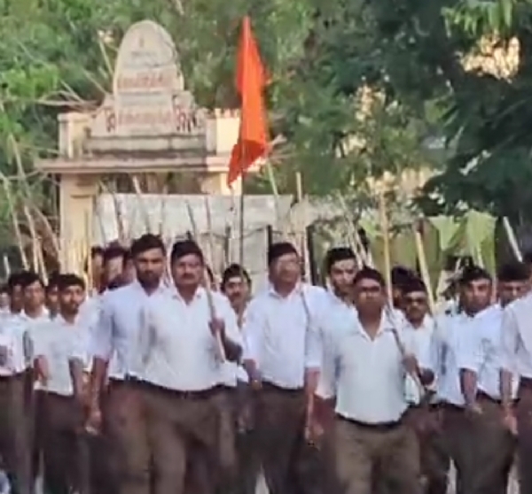 સિદ્ધપુરમાં હિંદુ નવ વર્ષ (વર્ષ પ્રતિપદા) નિમિત્તે રાષ્ટ્રીય સ્વયંસેવક સંઘ (RSS) દ્વારા પથ સંચલનનું આયોજન કરવામાં આવ્યું